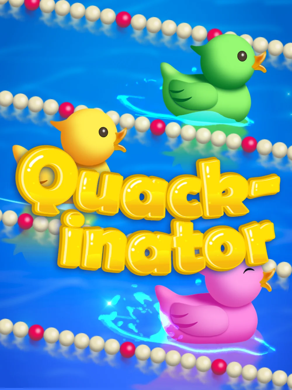 Slot con personaje de pato futurista y estilo arcade de alto impacto.